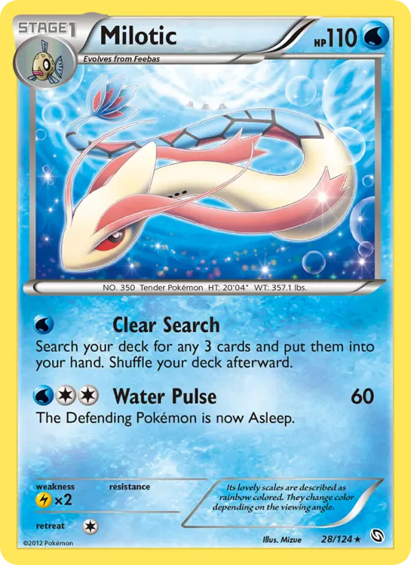 Milotic 28/124 from Dragons Exalted
