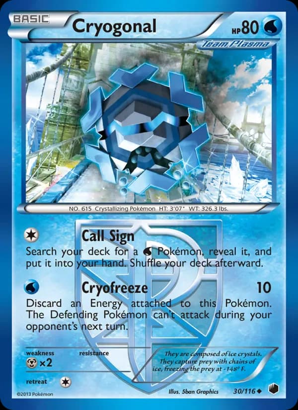 Cryogonal 30/116 from Plasma Freeze