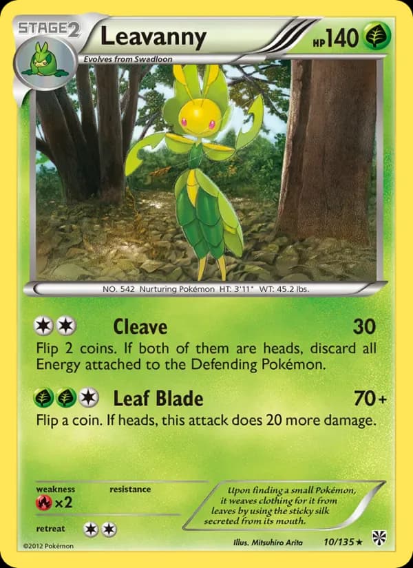 Leavanny 10/135 from Plasma Storm
