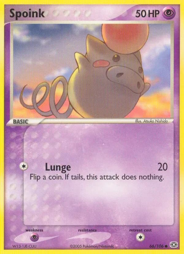 Spoink 66/106 from EX Emerald