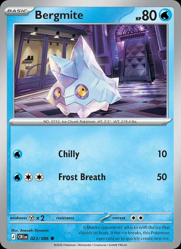 Bergmite 023/86 from Chaos Rising