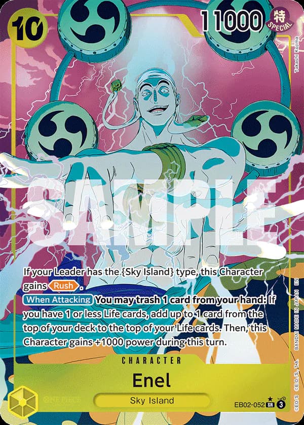 Enel EB02-052 Official alternate printing 1