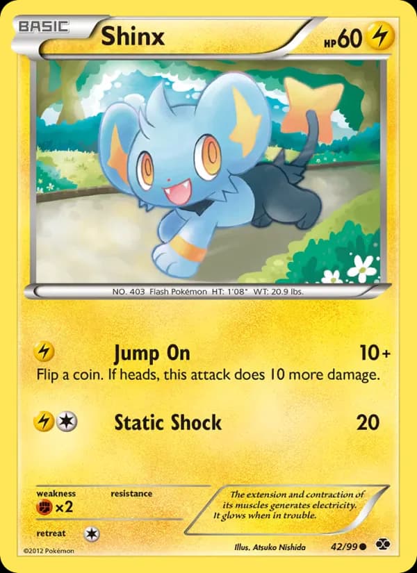 Shinx 42/99 from Next Destinies