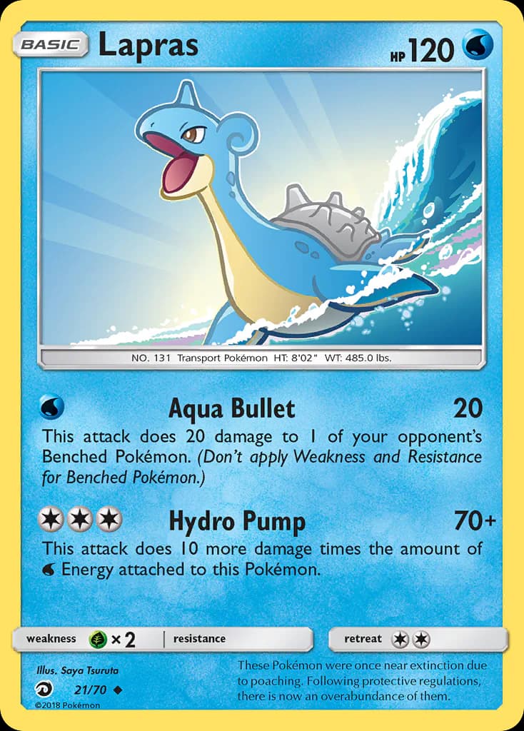 Lapras 21/70 from Dragon Majesty