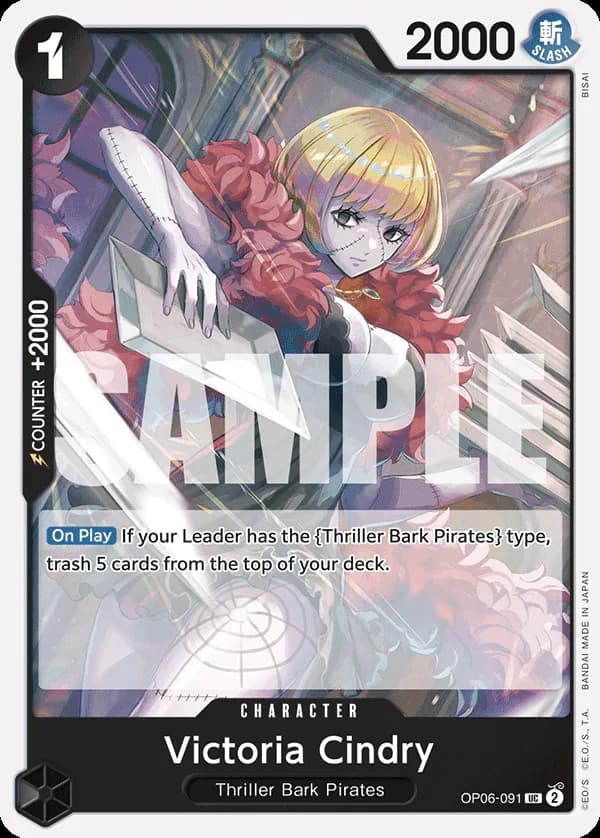 Victoria Cindry OP06-091 Official alternate printing r1