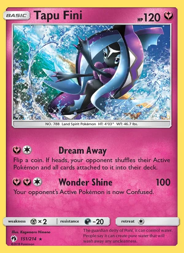 Tapu Fini 151/214 from Lost Thunder