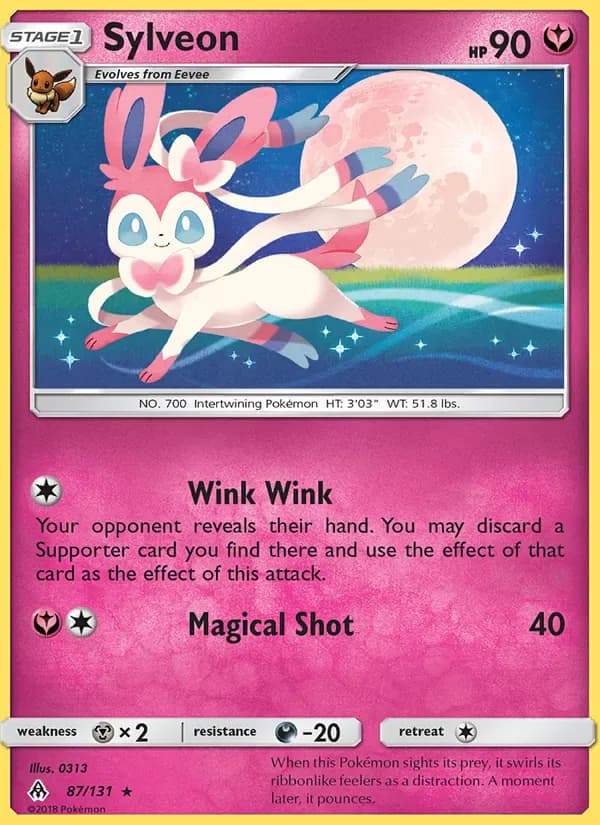 Sylveon 87/131 from Forbidden Light