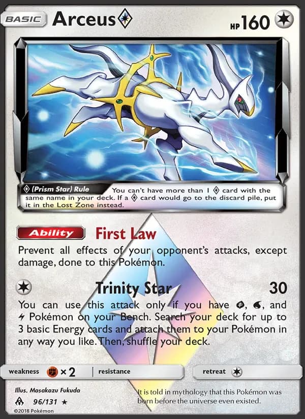 Arceus ◇ 96/131 from Forbidden Light