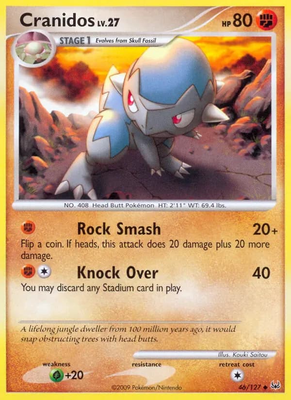 Cranidos 46/127 from Platinum