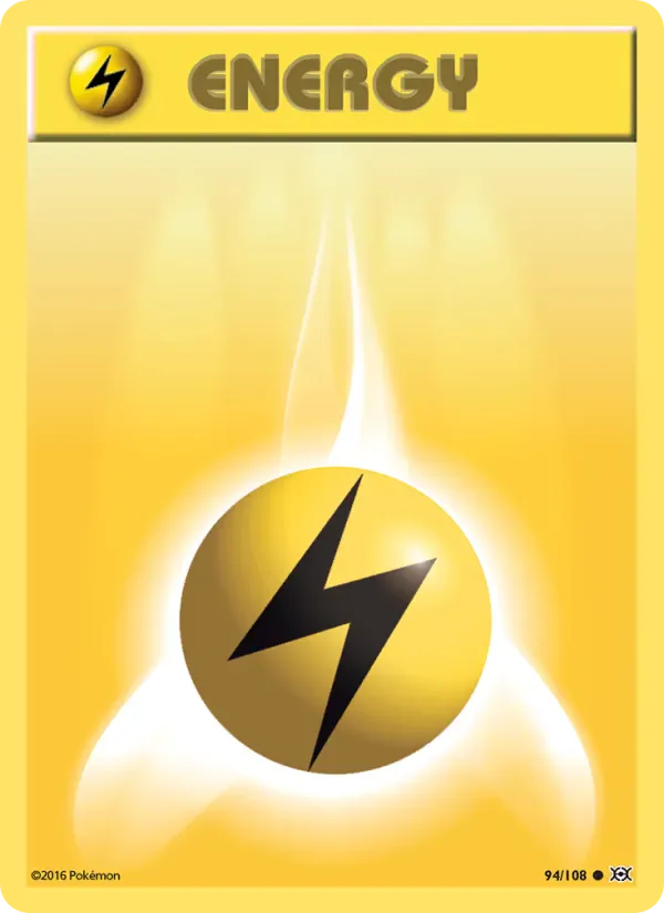 Lightning Energy 94/108 from Evolutions