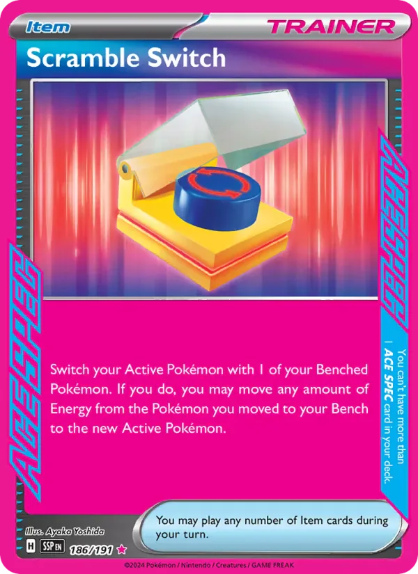Scramble Switch 186/191 from Surging Sparks