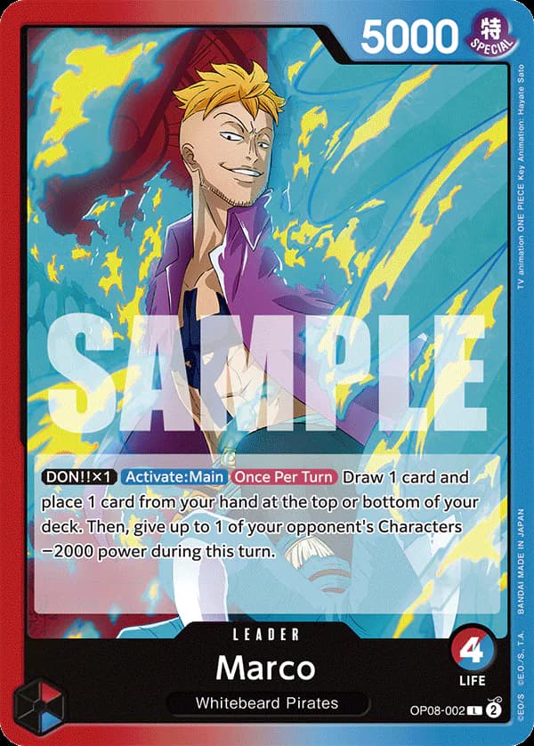Marco OP08-002 Standard printing