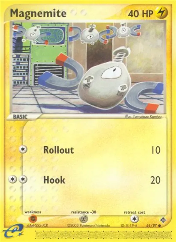 Magnemite 61/97 from EX Dragon