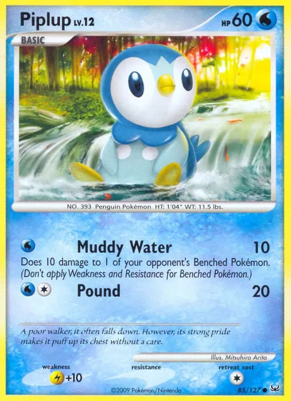Piplup 85/127 from Platinum