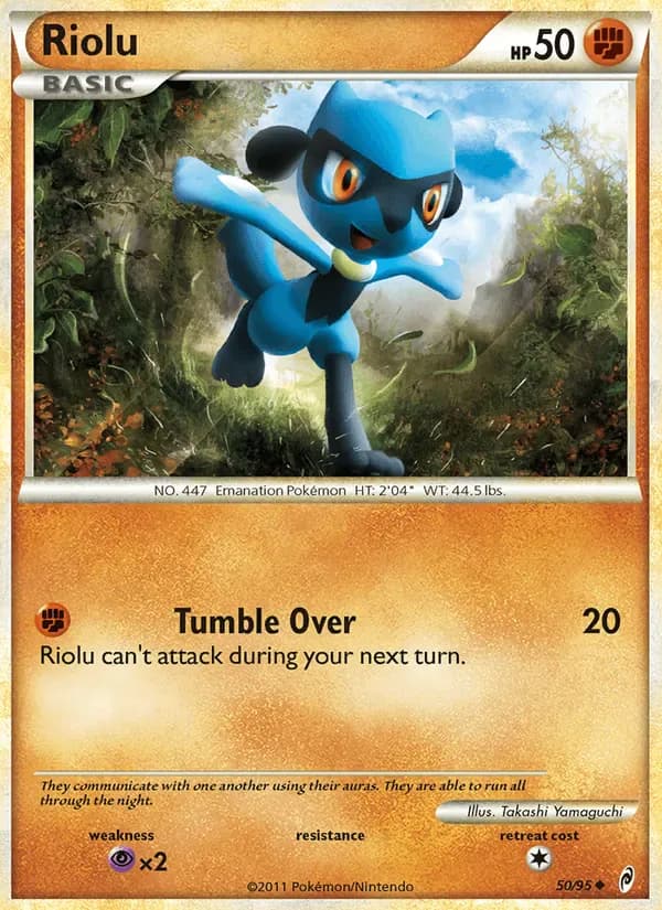 Riolu 50/95 from Call of Legends
