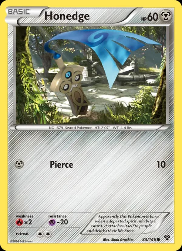 Honedge 83/146 from XY Base Set