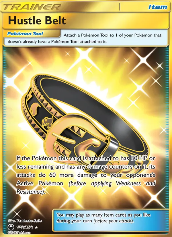 Hustle Belt 179/168 from Celestial Storm