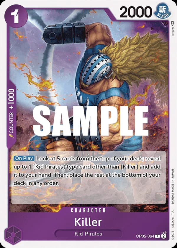 Killer OP05-064 Standard printing