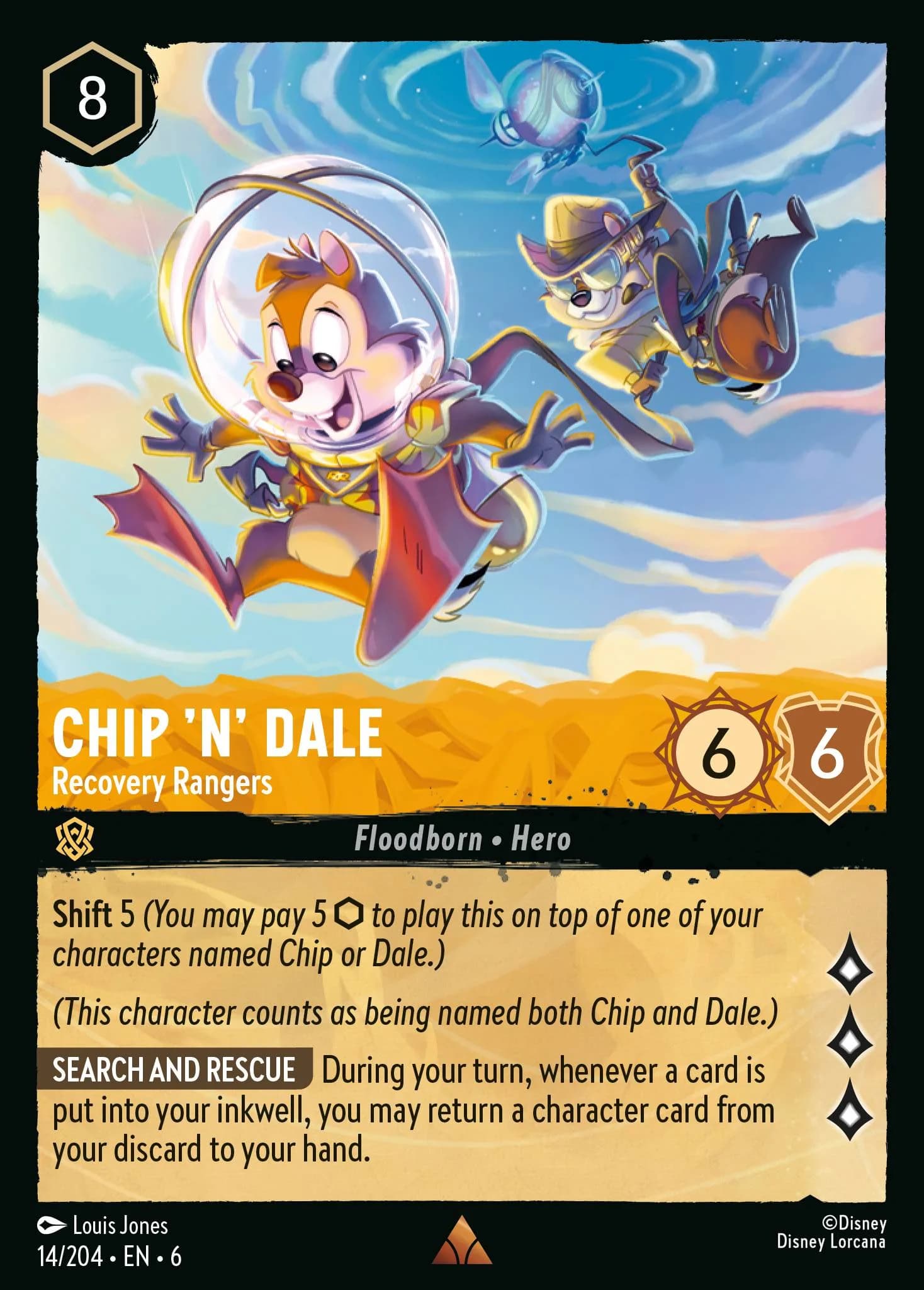 Chip 'n' Dale - Recovery Rangers 14/204 from Azurite Sea