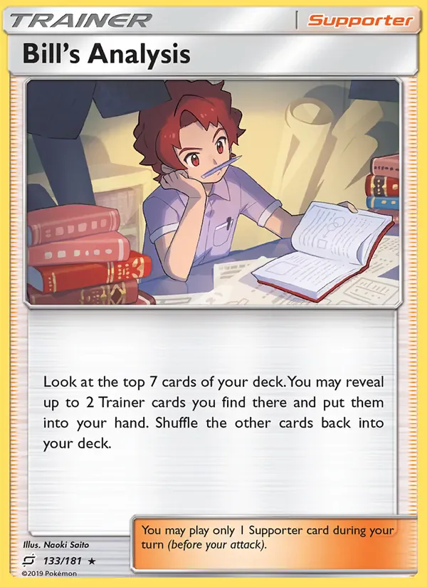 Bill’s Analysis 133/181 from Team Up