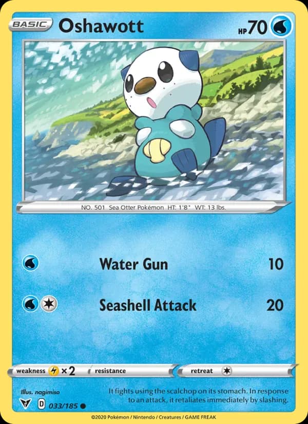 Oshawott 33/185 from Vivid Voltage