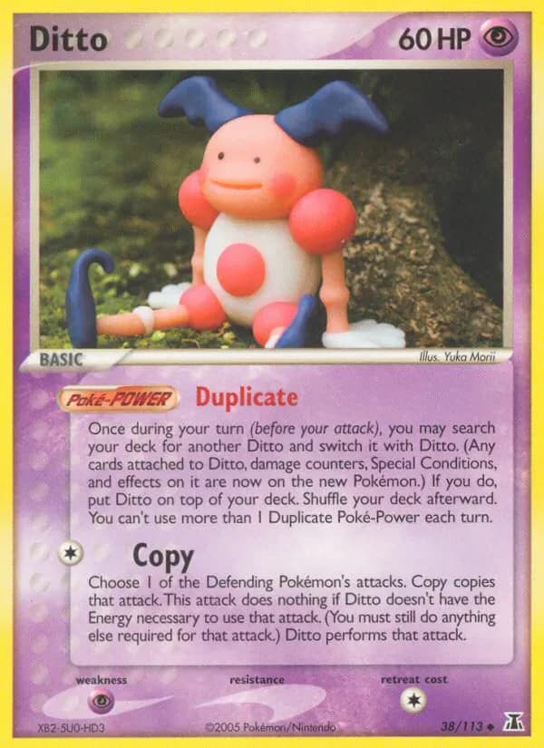Ditto 38/113 from EX Delta Species