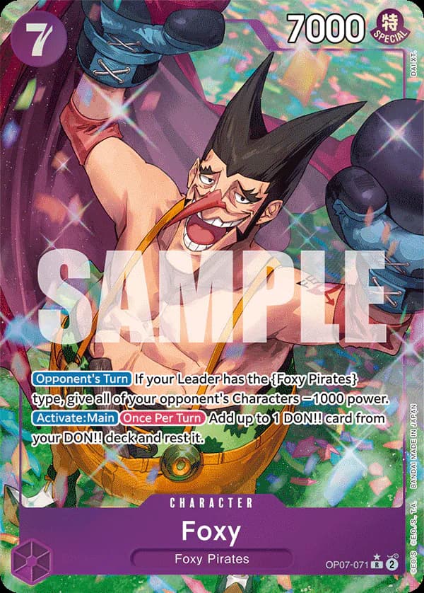 Foxy OP07-071 Official alternate printing 1