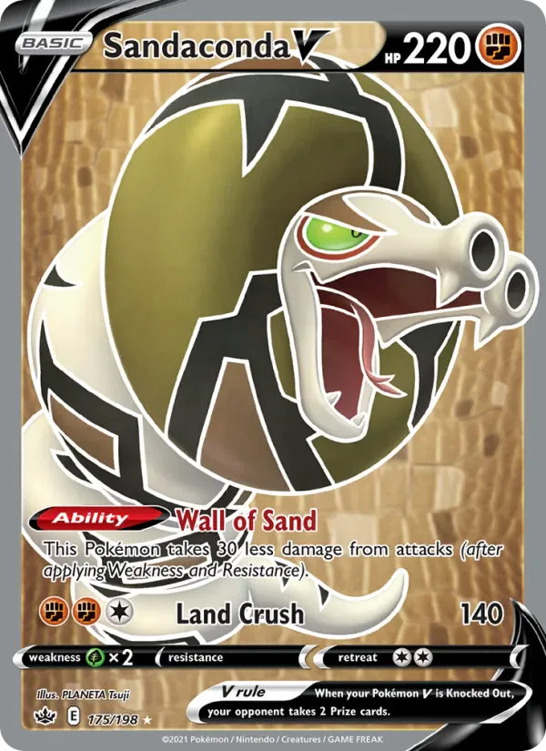 Sandaconda V 175/198 from Chilling Reign
