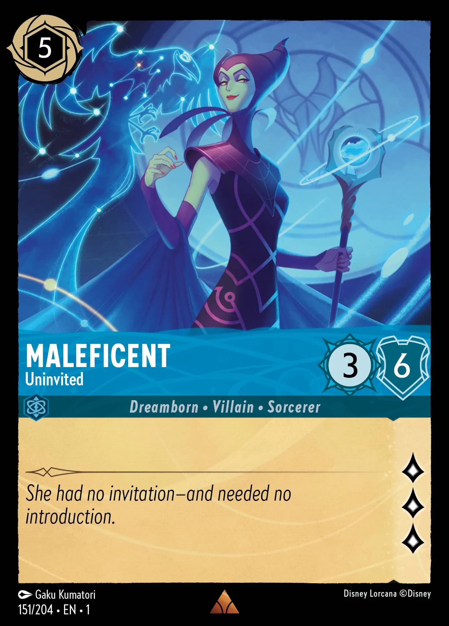 Maleficent - Uninvited 151/204 from The First Chapter