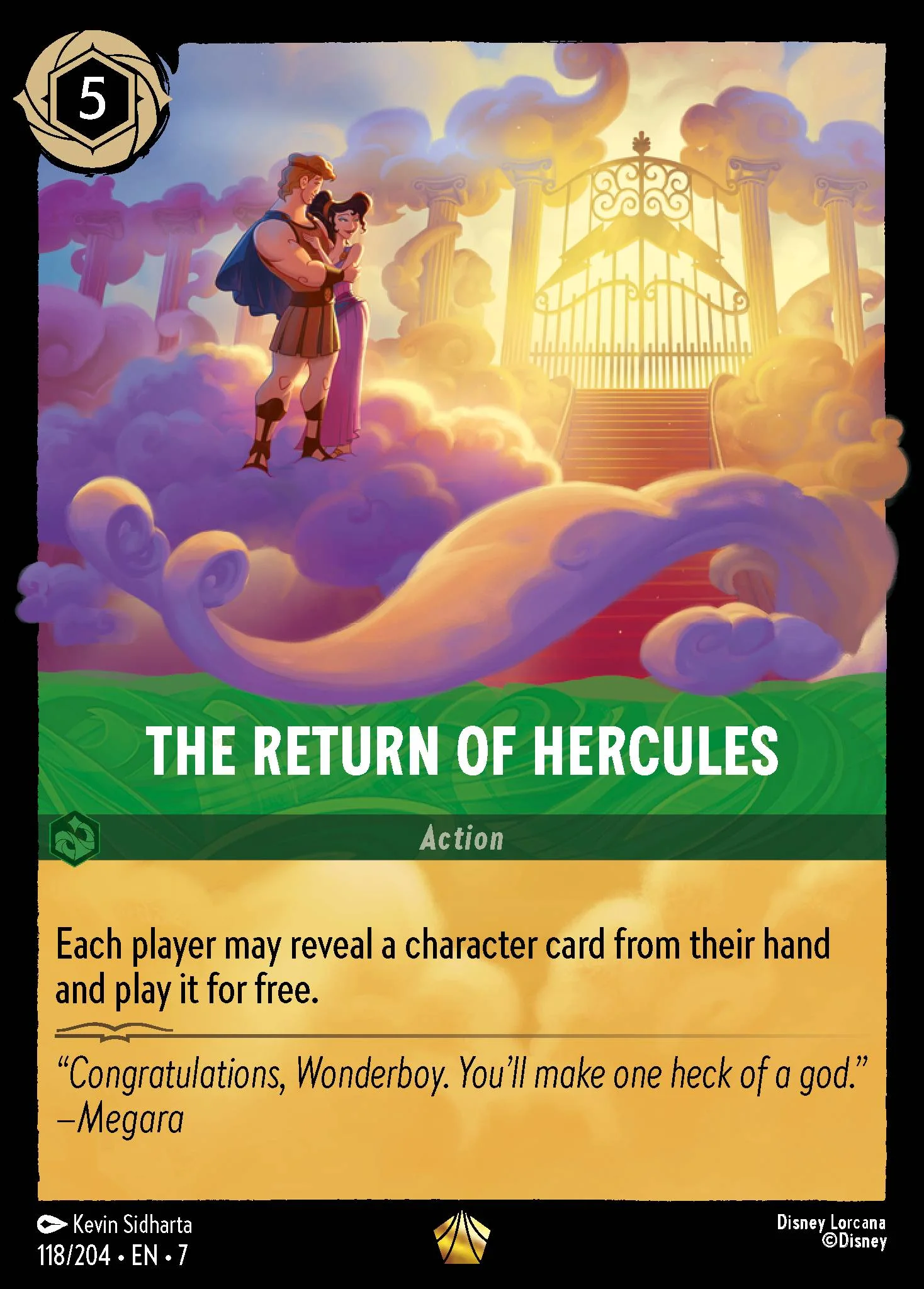 The Return of Hercules 118/204 from Archazia's Island