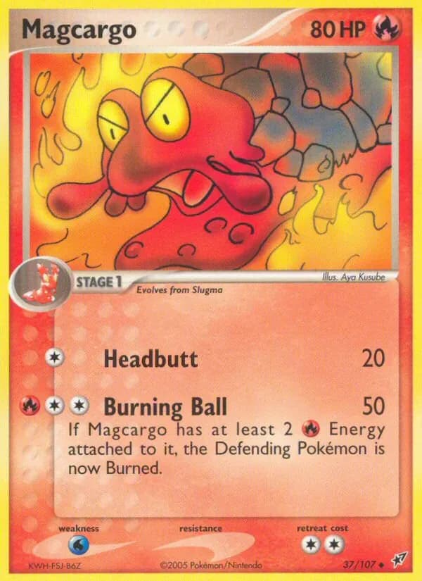 Magcargo 37/107 from EX Deoxys