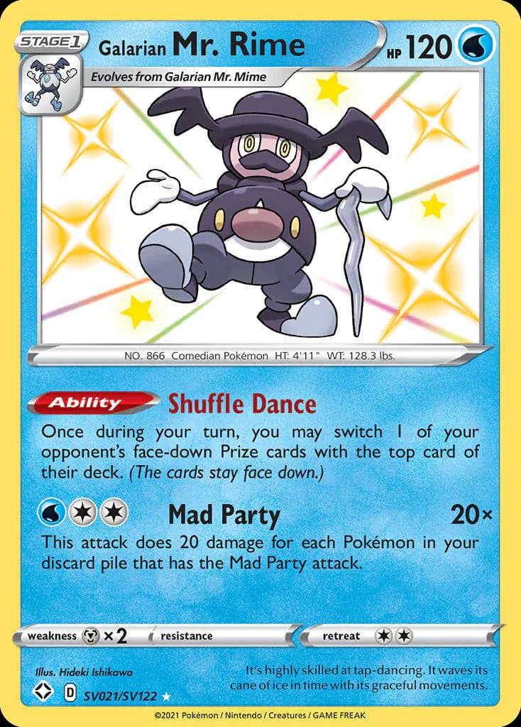 Galarian Mr. Rime SV021/SV122 from Shining Fates