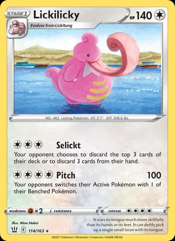 Lickilicky 114/163 from Battle Styles