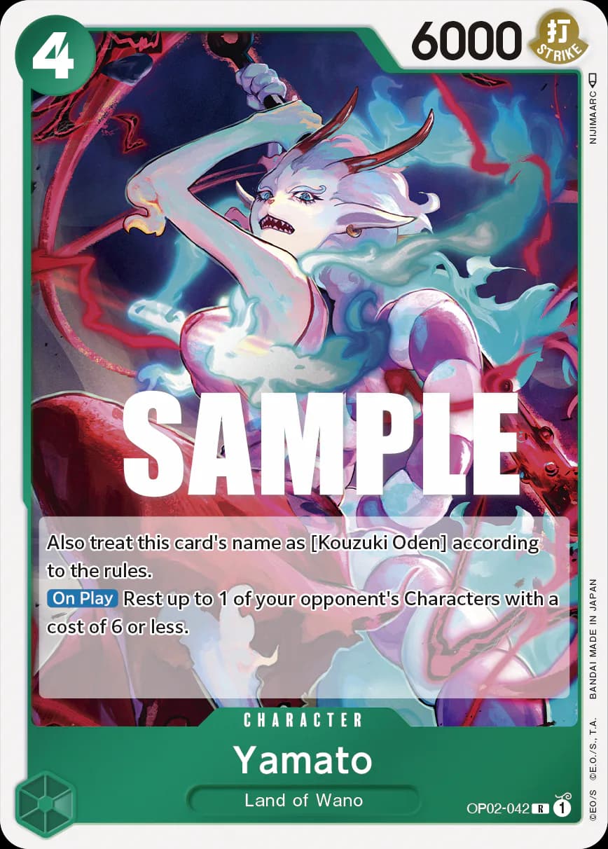Yamato OP02-042 Standard printing