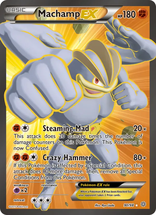 Machamp EX 90/98 from Ancient Origins