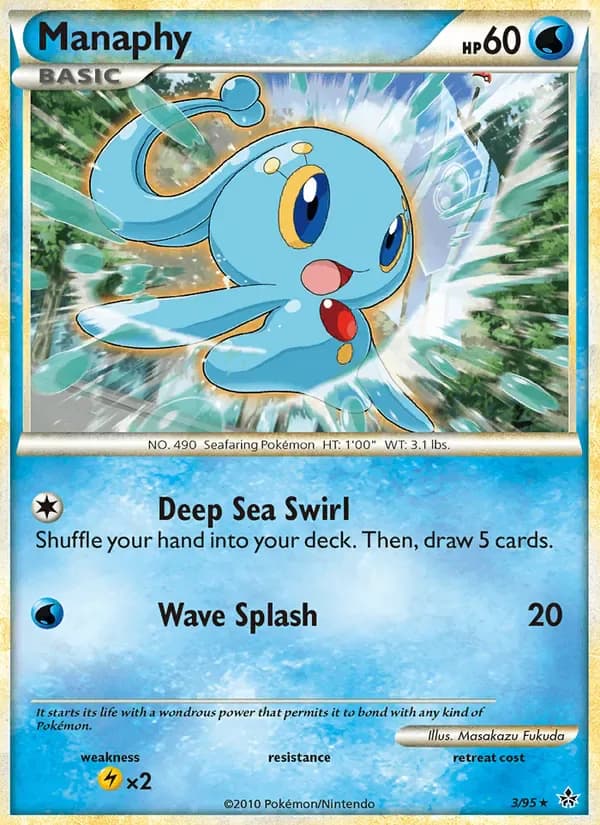 Manaphy 3/95 from Unleashed
