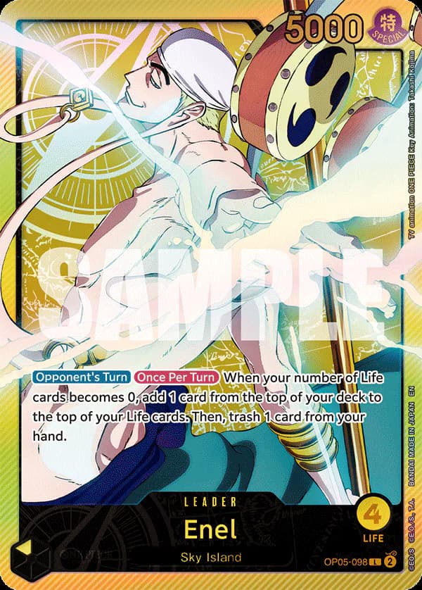 Enel OP05-098 Official alternate printing 2