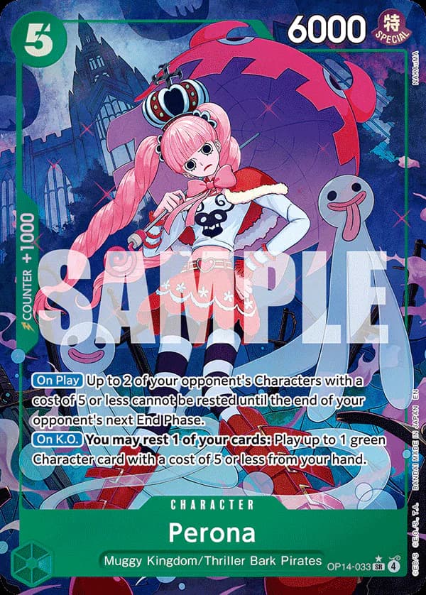 Perona OP14-033 Official alternate printing 1