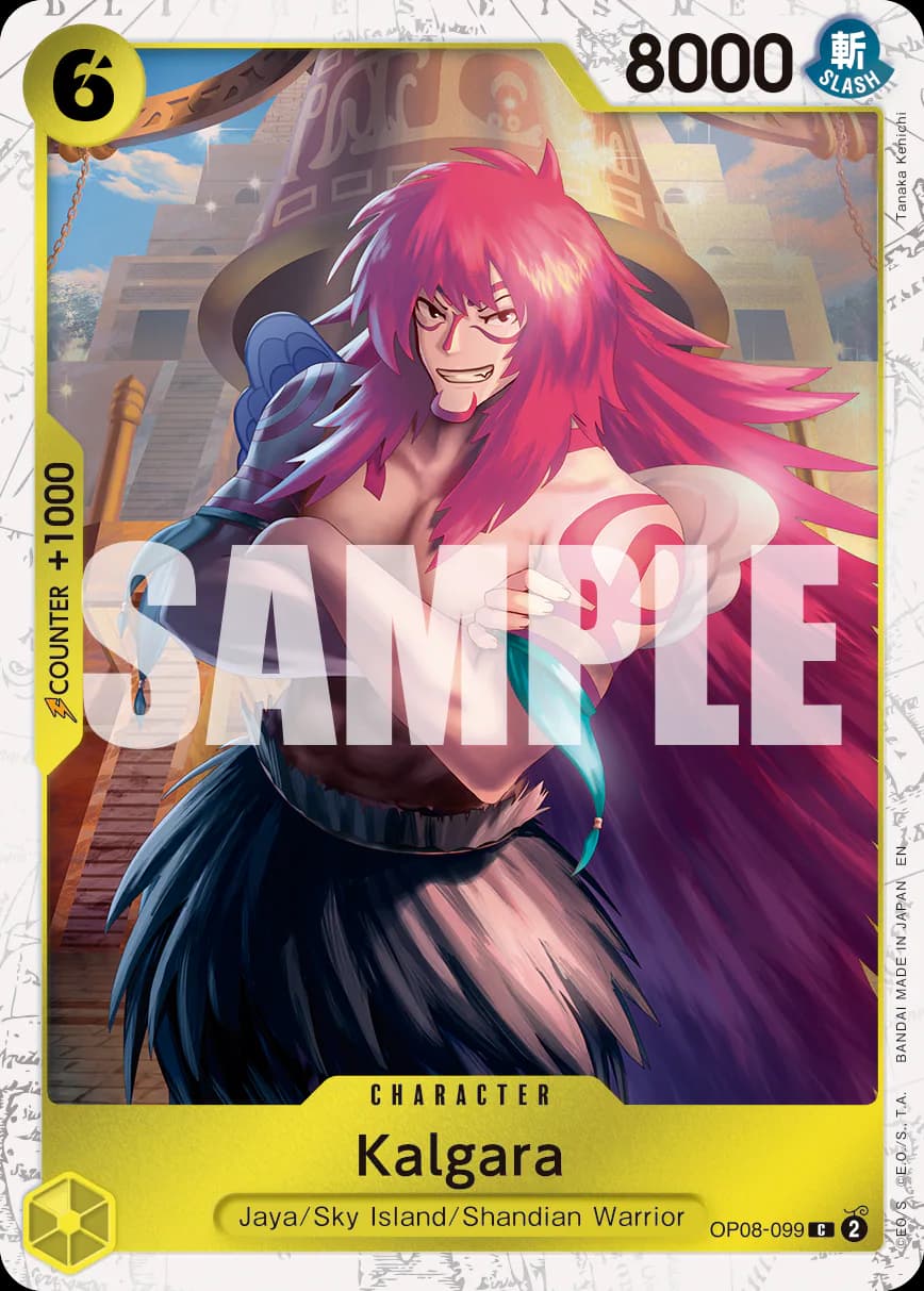 Kalgara OP08-099 Official alternate printing 1