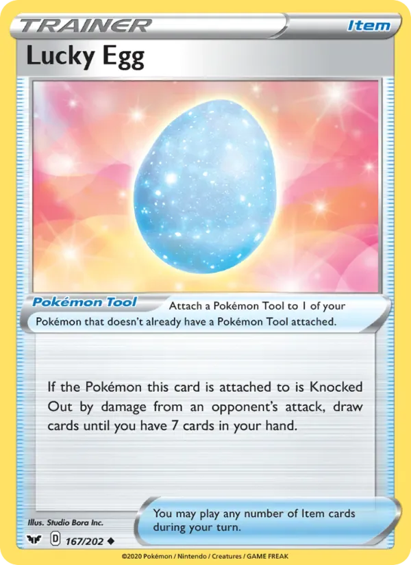 Lucky Egg 167/202 from Sword & Shield