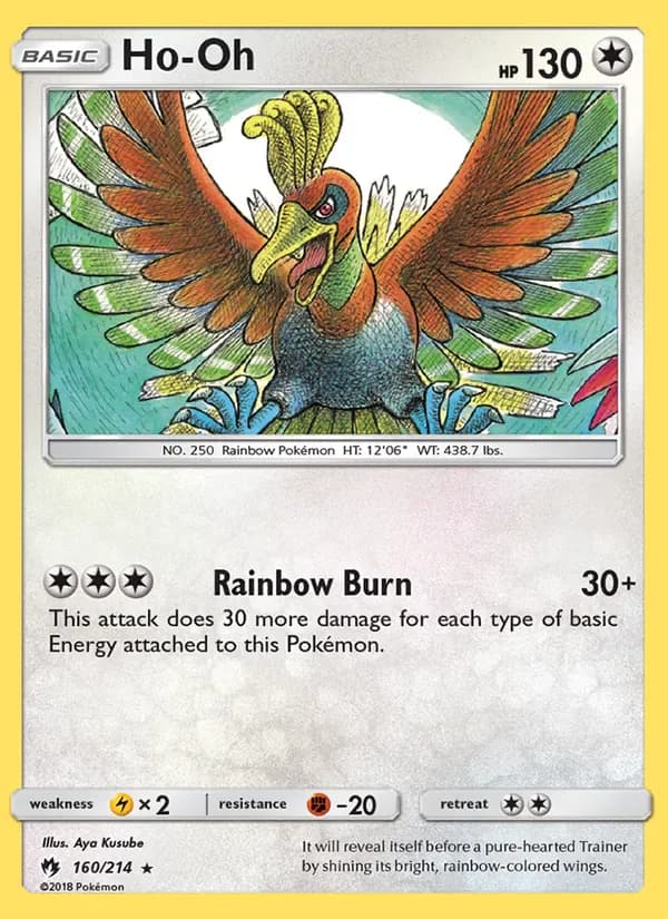 Ho-Oh 160/214 from Lost Thunder