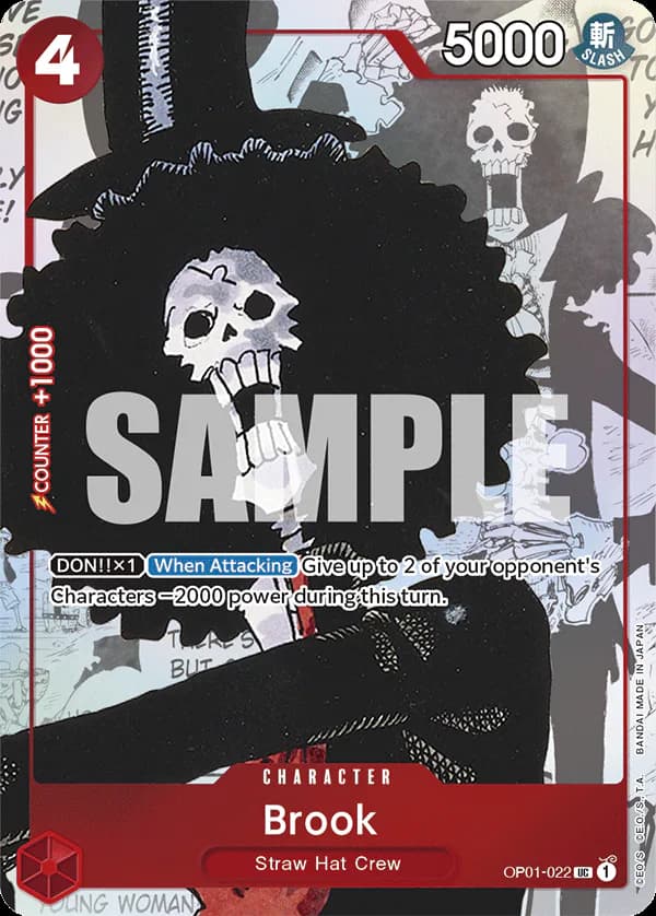 Brook OP01-022 Official alternate printing 1