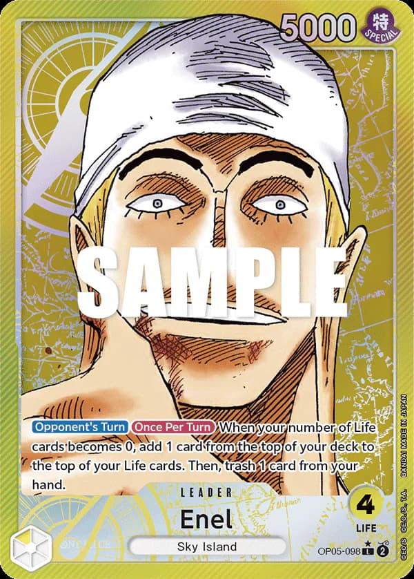 Enel OP05-098 Official alternate printing 1