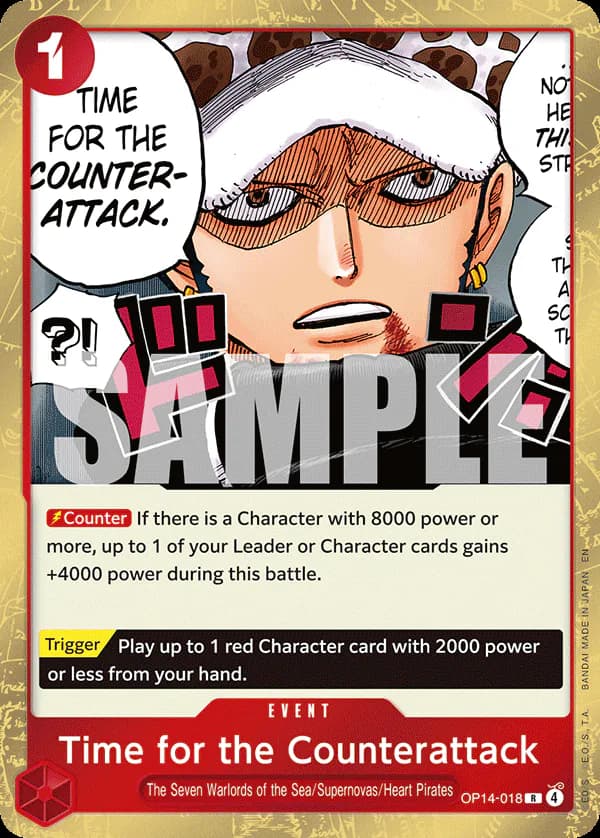 Time for the Counterattack OP14-018 Standard printing
