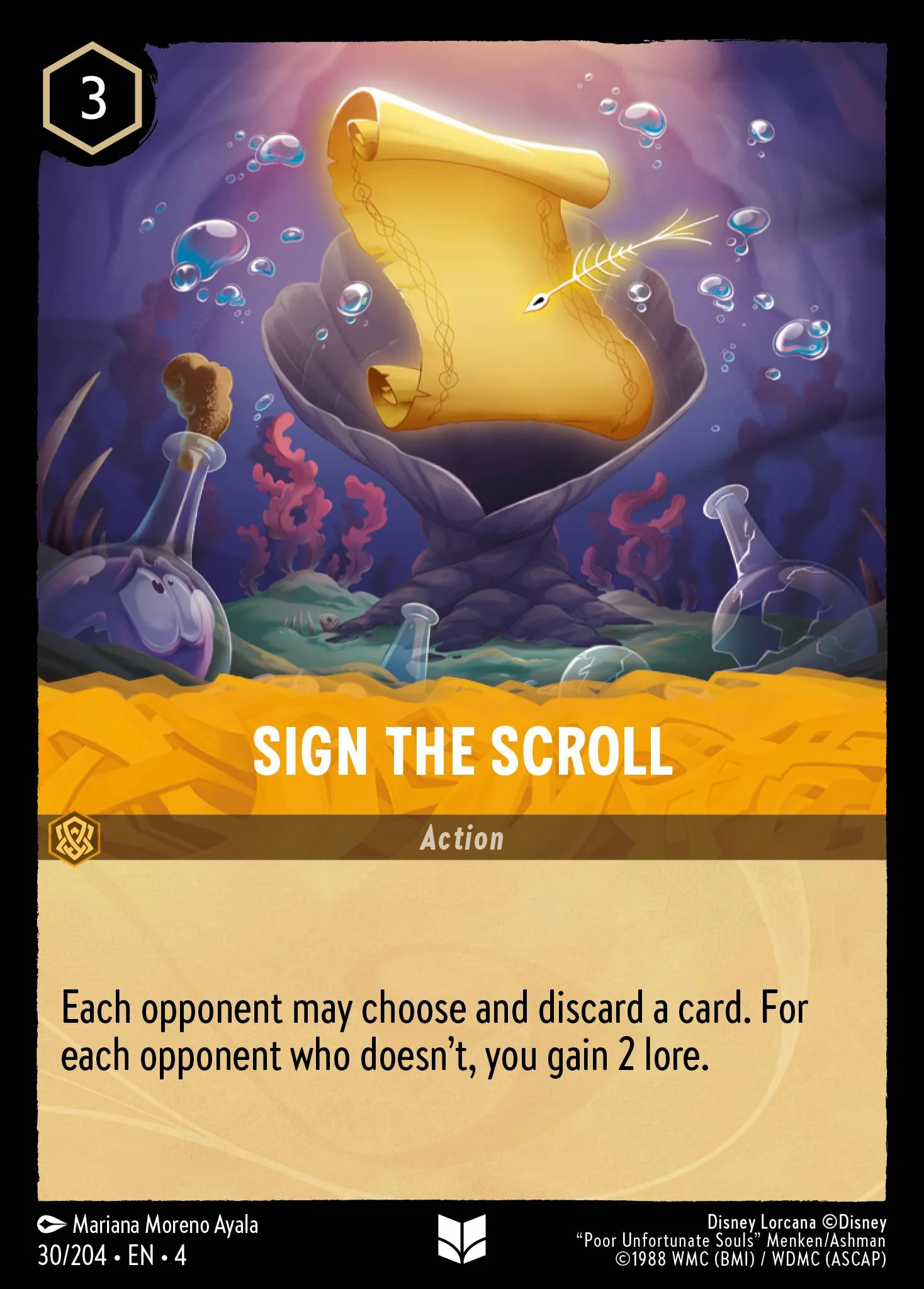 Sign the Scroll 30/204 from Ursula's Return