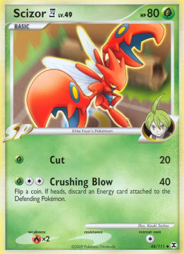 Scizor 4 48/111 from Rising Rivals