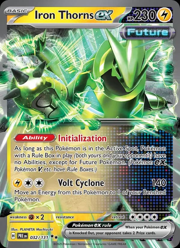 Iron Thorns ex 032/131 from Prismatic Evolutions