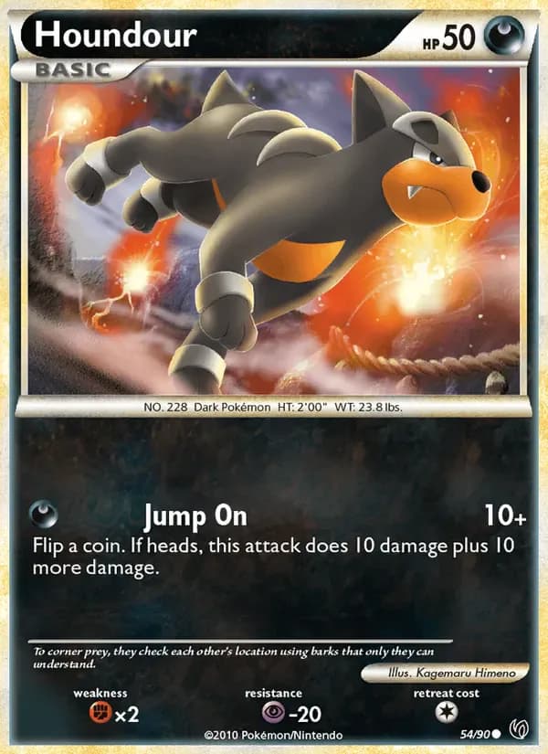 Houndour 54/90 from Undaunted