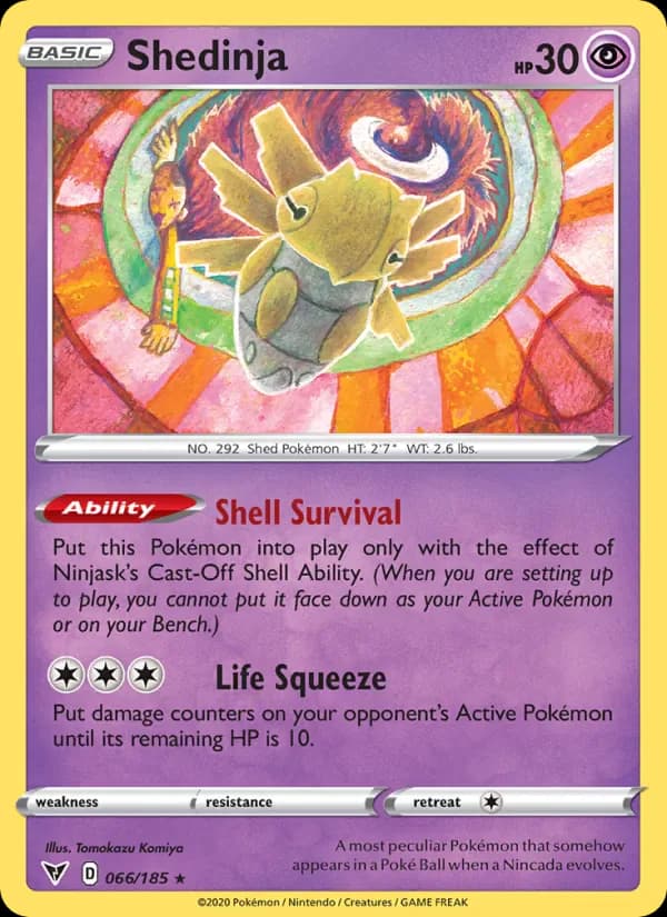 Shedinja 66/185 from Vivid Voltage