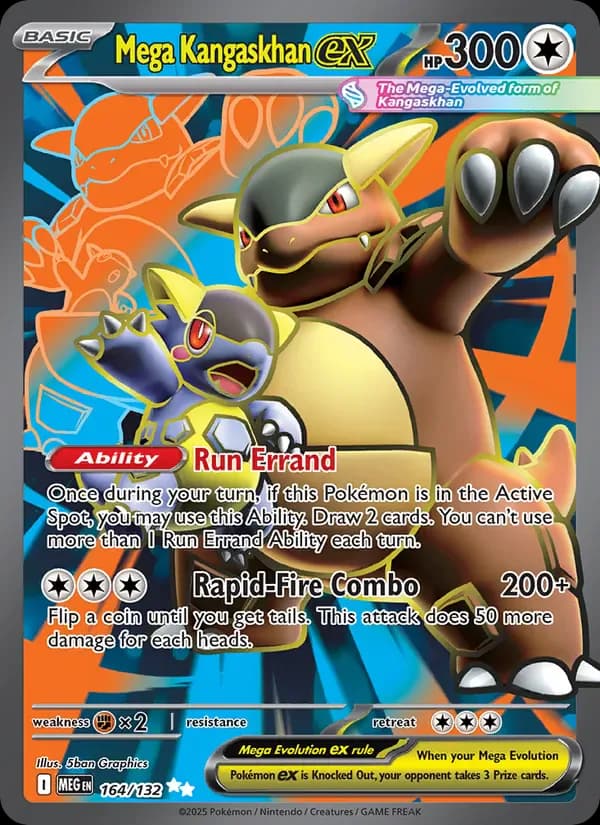 Mega Kangaskhan ex 164/132 from Mega Evolution